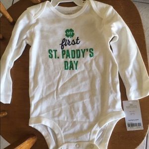 St Patrick's day onesie